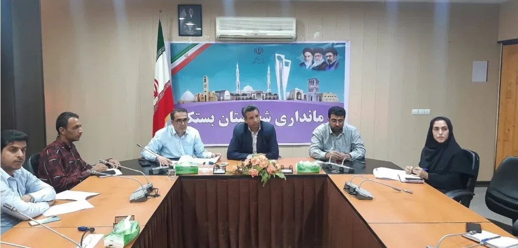 بررسی مصوبات بازدید میدانی از روستاهای بخش کوخرد هرنگ در کمیته عمران روستایی بستک